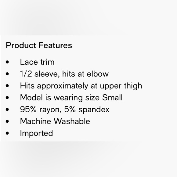 INC International Concepts Lace Trim Tie Dye Short Robe L - Picture 7 of 8